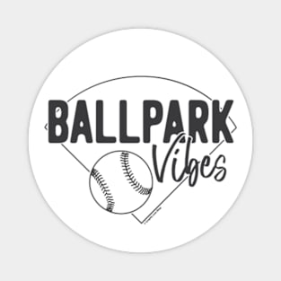 Ballpark Vibes - © Graphic Love Shop Magnet